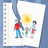 Постоянное проживание только с одним из родителей способствует развитию психосоматических проблем у ребенка